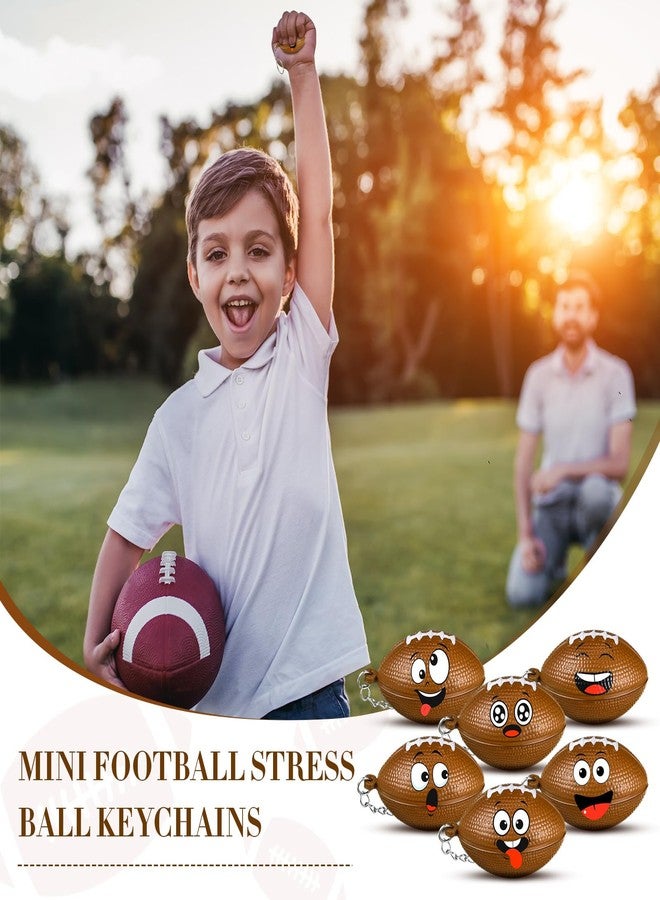 Arrowbash مجموعة أروباش المكونة من 30 قطعة من هدايا حفلات كرة القدم، لوازم حفلات رياضية للأولاد والبنات، كرات صغيرة مضحكة على شكل وجوه، سلاسل مفاتيح لتخفيف التوتر، كرات لطيفة لتخفيف التوتر لمحبي كرة القدم، جوائز للفرق، تخفيف القلق، هدايا رياضية - Image 3